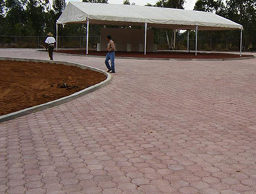 Construccion de Camino de Acceso UNAM